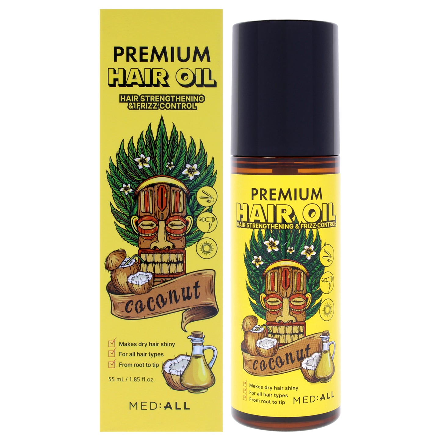 Premium Coconut Oil Hair Serum