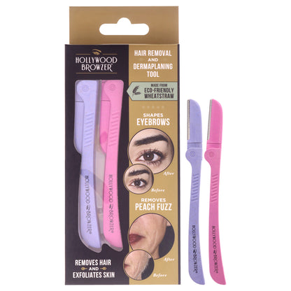 Hair Removal and Dermaplaning Tool Duo