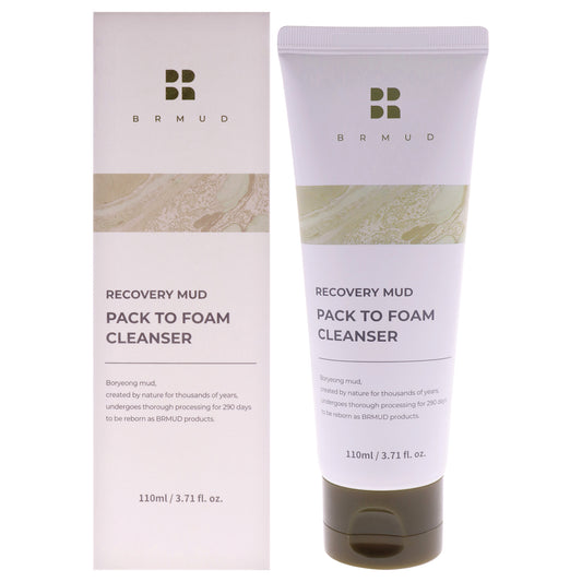 Recovery Mud Pack to Foam Cleanser