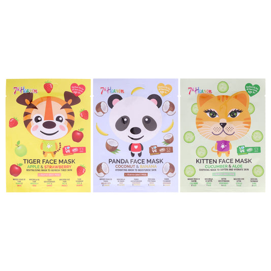 Animal Face Mask Multipack