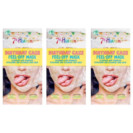Birthday Cake Peel-Off Exfoliating Skincare