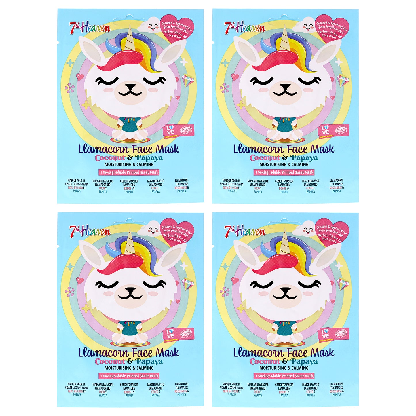 Llamacorn Sheet Masks