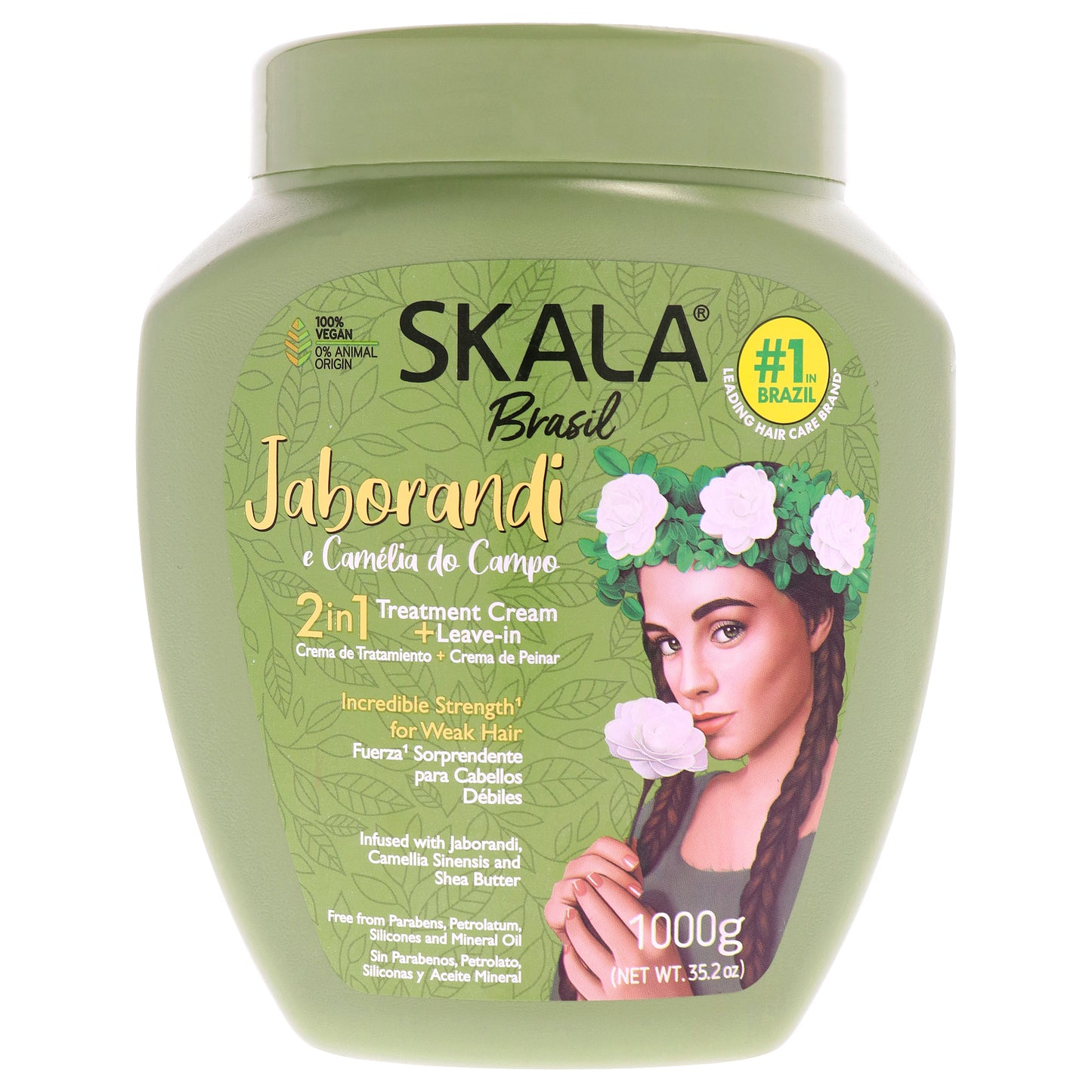 2in1 Jaborandi and Camellia Hair Treatment Conditioning Cream