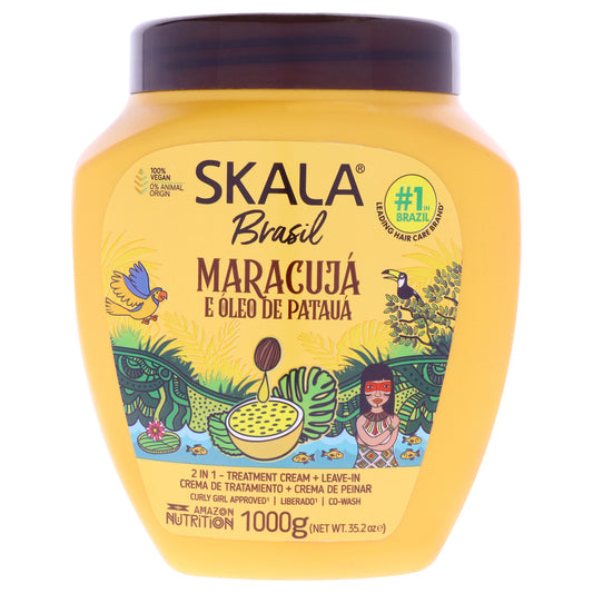 2 in 1 Brasil Passion Fruit and Amazonian Olive Oil Hair Tre Cream