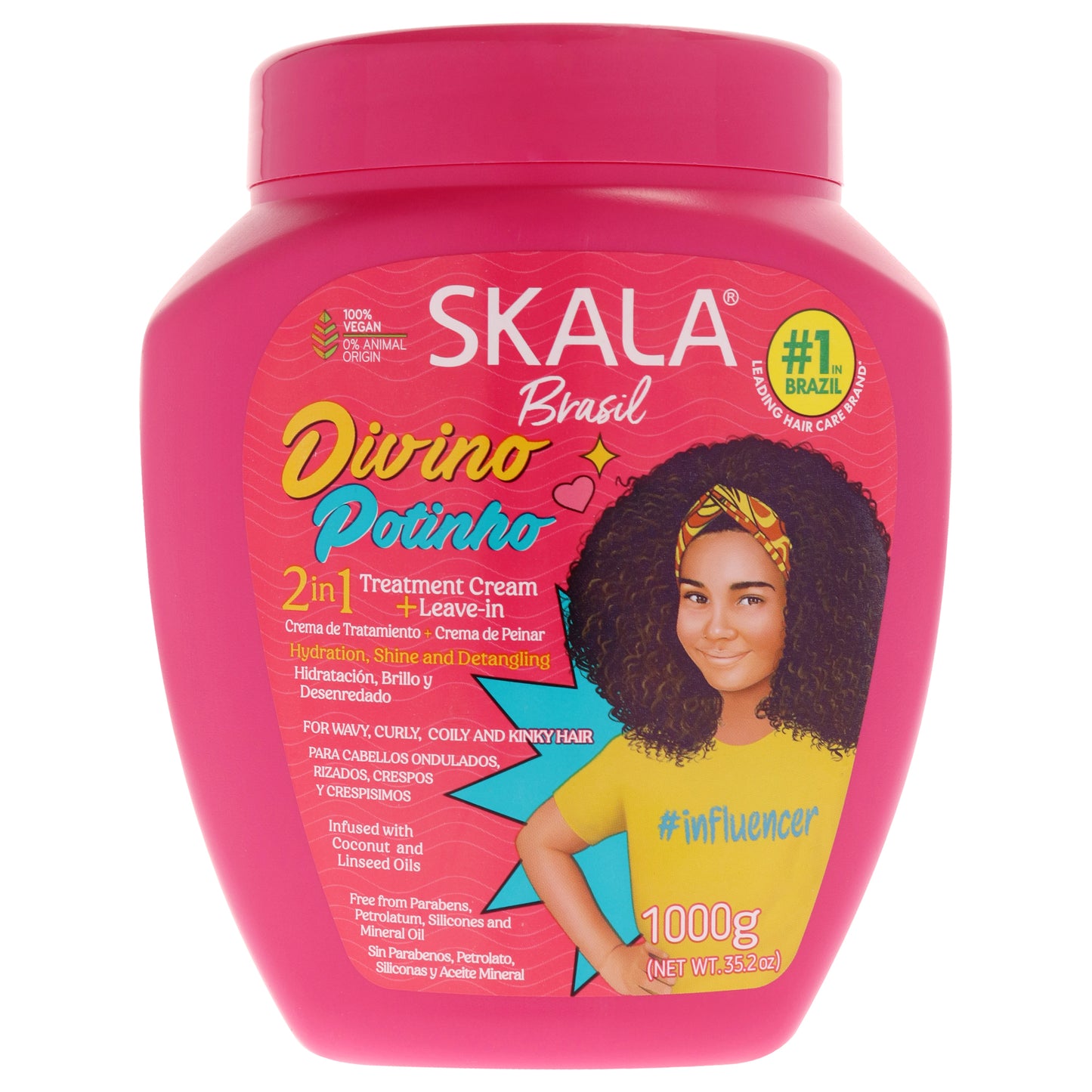 2in1 Divine Pot Hair Treatment Conditioning Plus Leave in