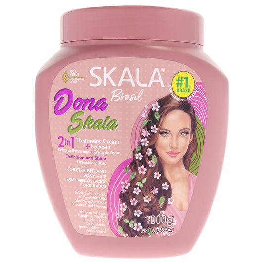 2in1 Super Pot Hair Treatment Cream for Smooth and Wavy Hair