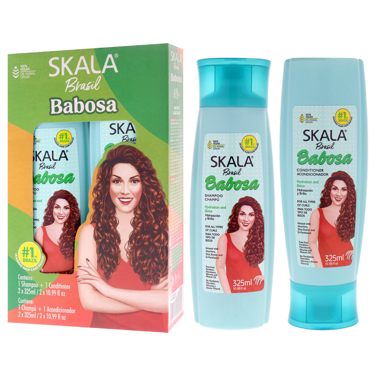 Shampoo Plus Conditioner Babosa Gift Set