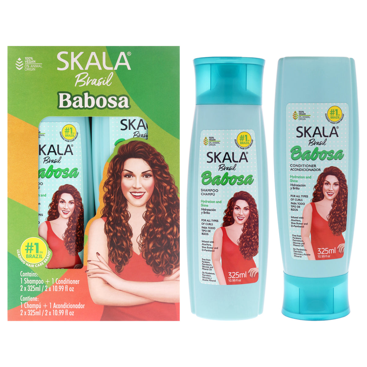 Shampoo Plus Conditioner Babosa Gift Set