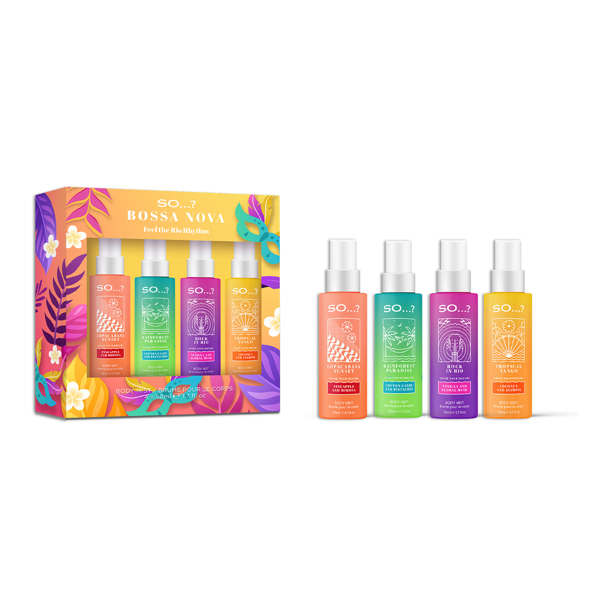 Bossa Nova Body Mist Set