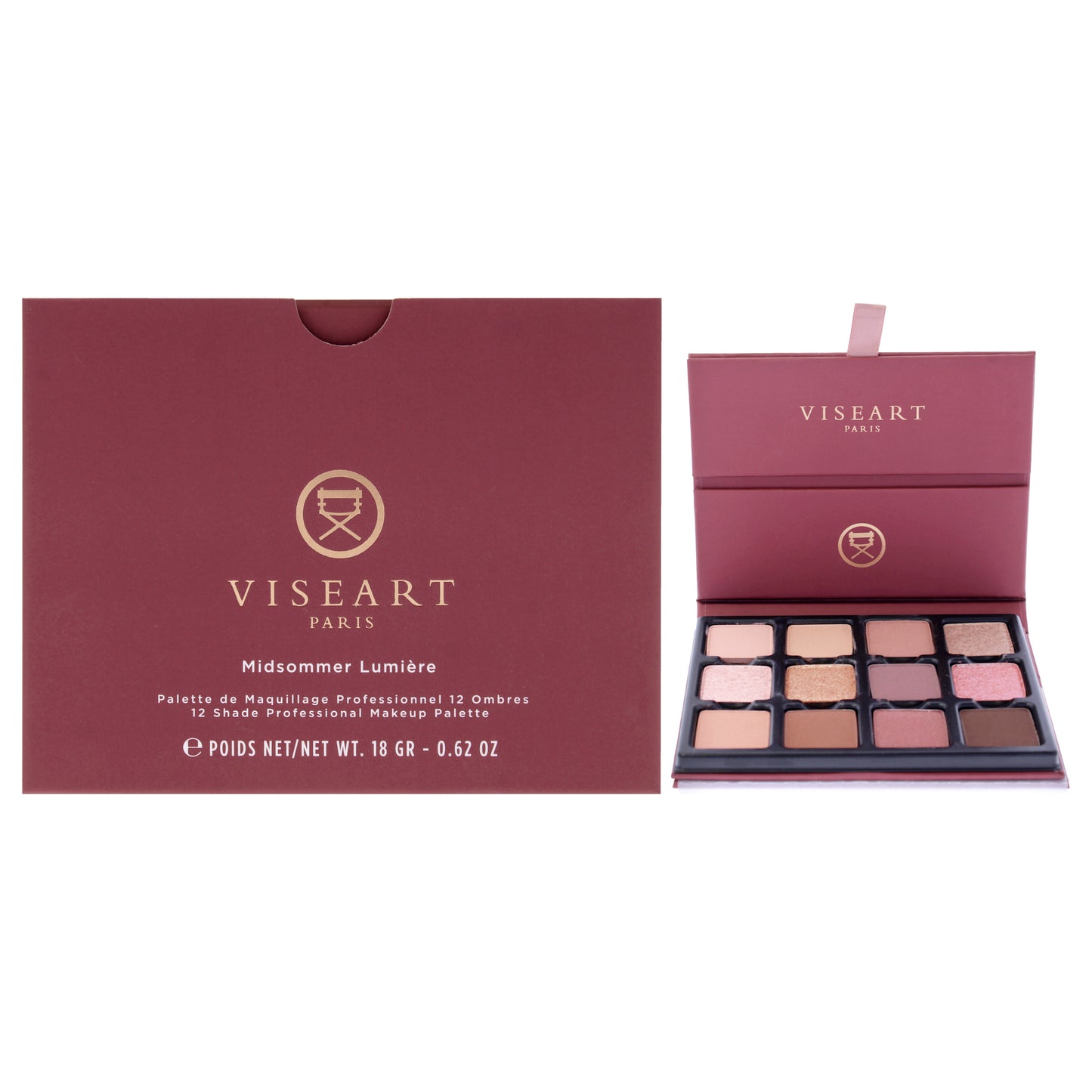 Visepro 12 Shade Eyeshadow Palette