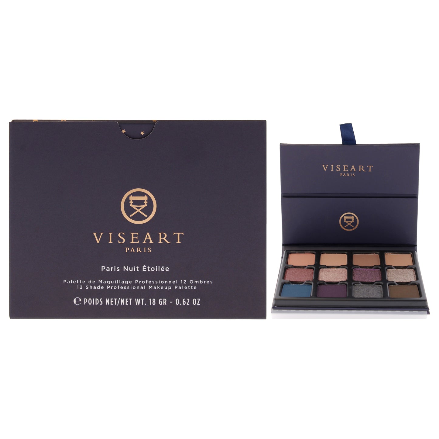 Visepro 12 Shade Eyeshadow Palette