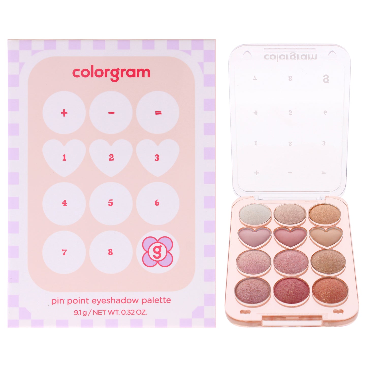 Colorgram Pin Point Eyeshadow Palette