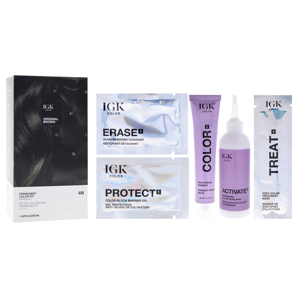 Permanent Color Kit Hair Color