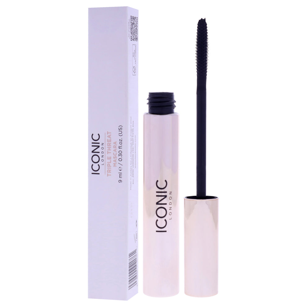 Iconic Eyebrows Triple Threat Mascara - Black by Iconic London for Women - 0.30 oz ...