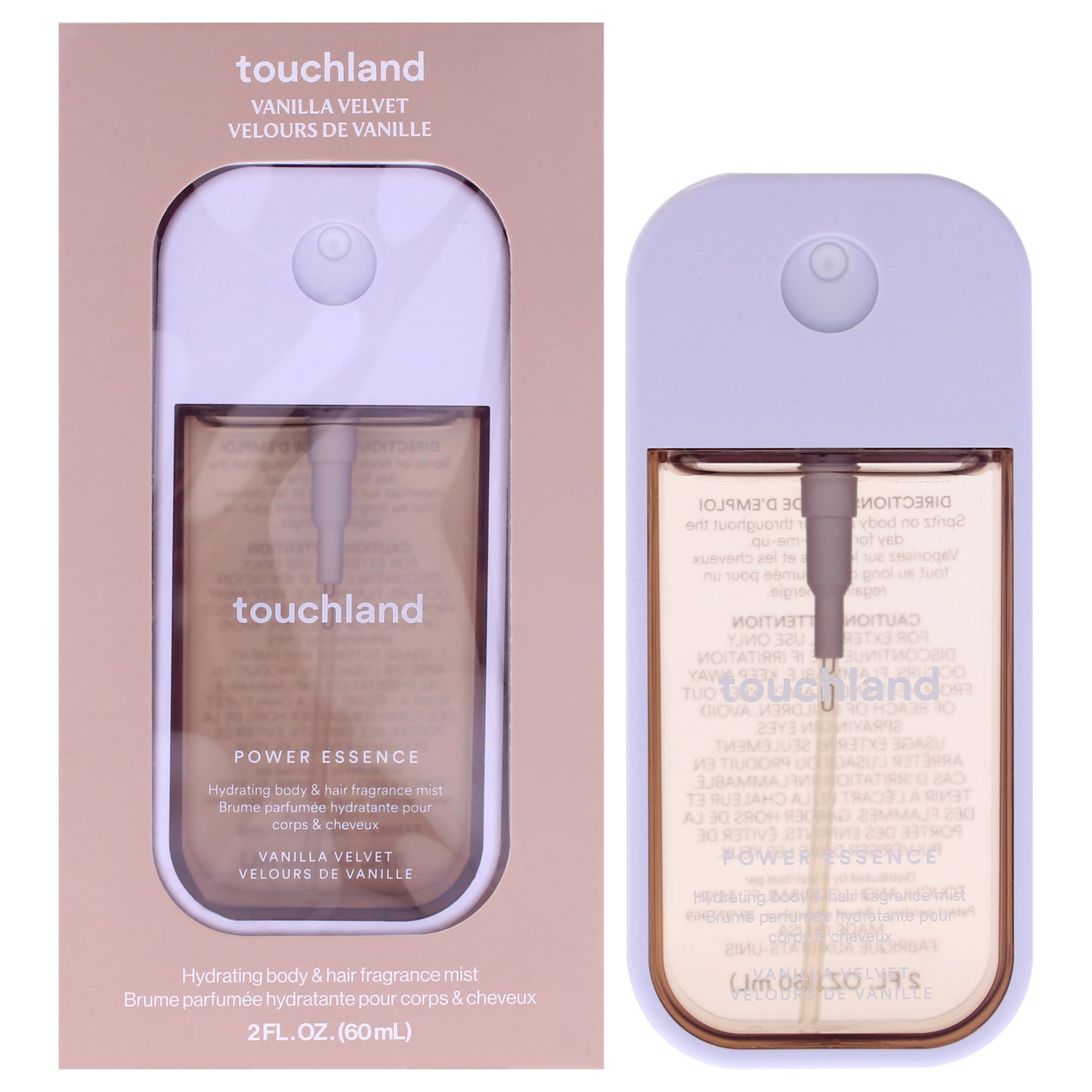 Power Essence Hydrating Body and Hair Fragrance Mist - Vanilla Velvet