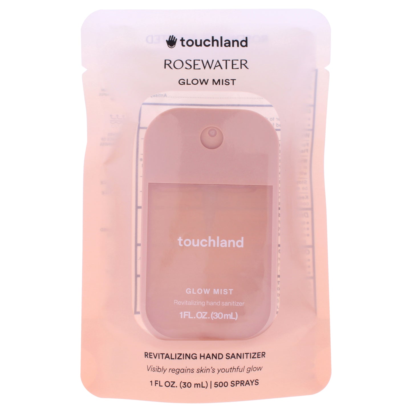 Glow Mist Hand Sanitizer - Rosewater