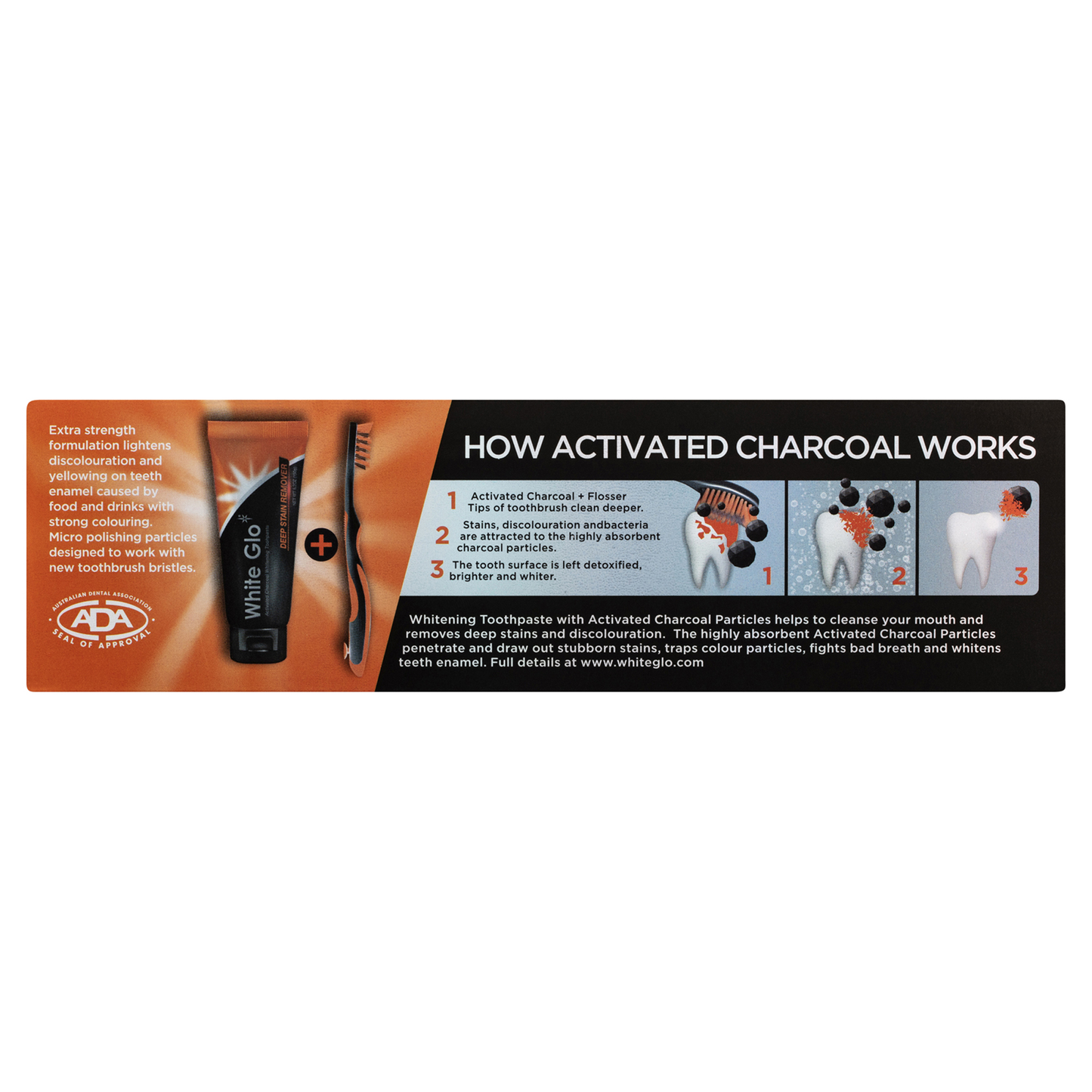 Charcoal Deep Stain Remover Toothpaste