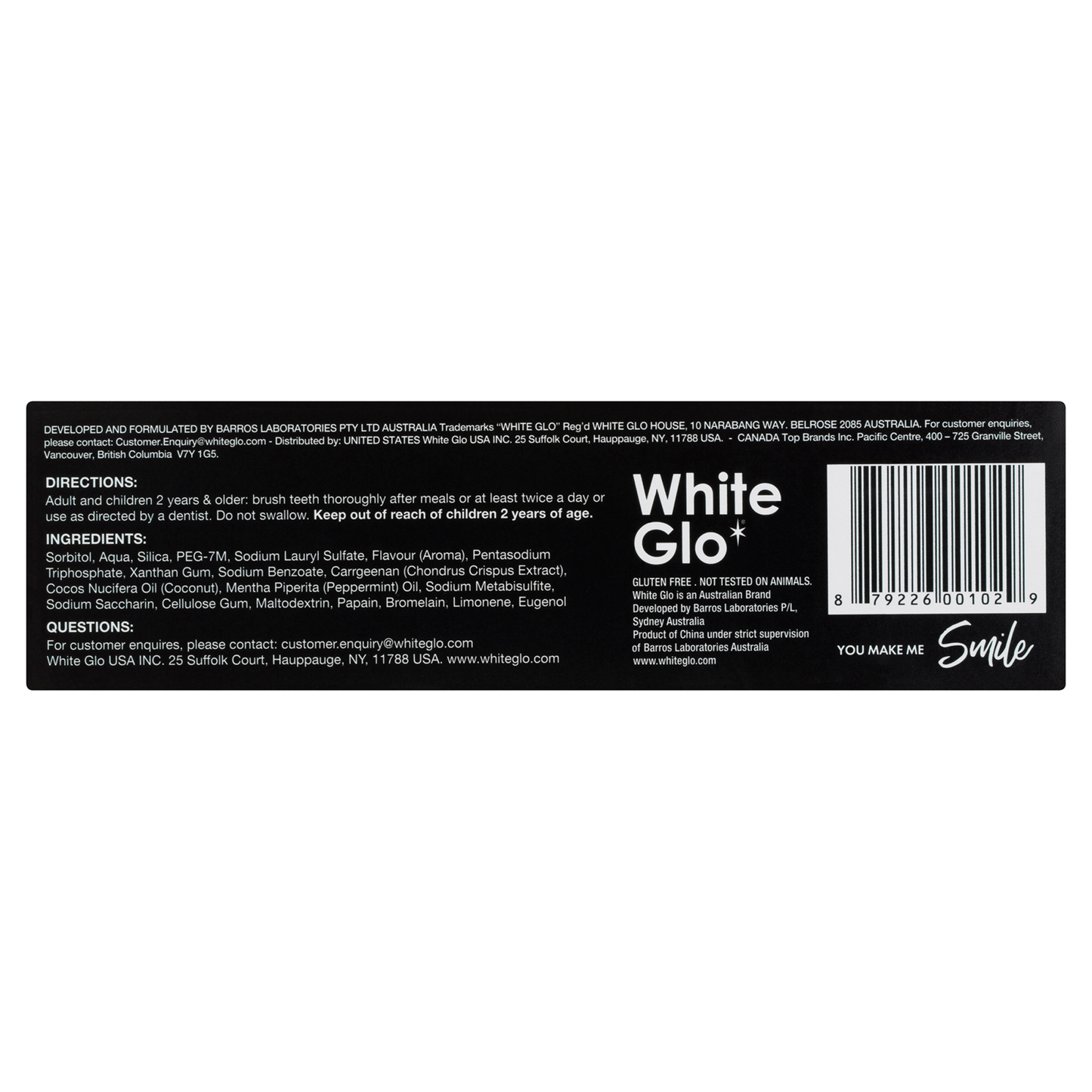 Coconut Oil Shine Toothpaste
