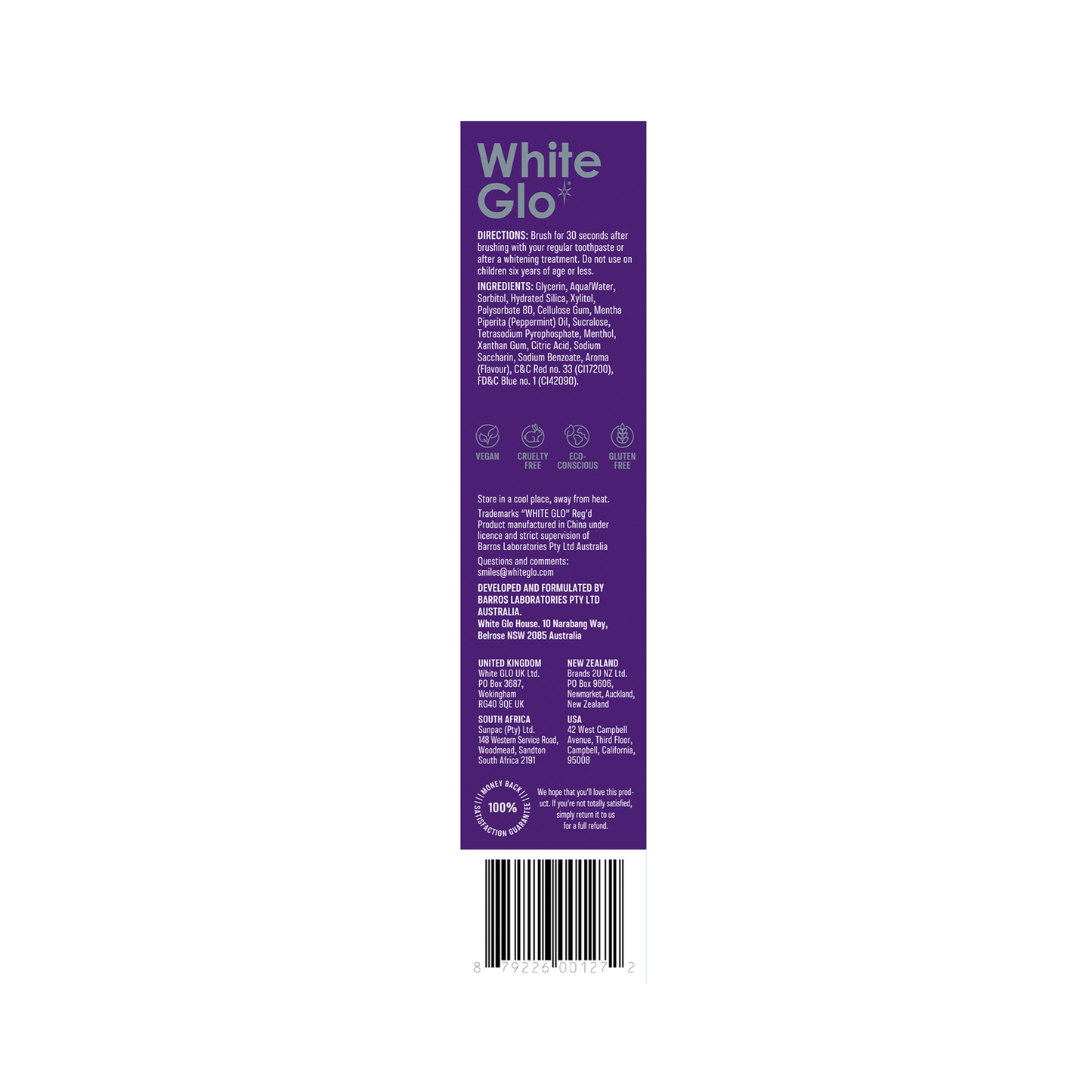 Purple Tooth Toner Whitening Serum