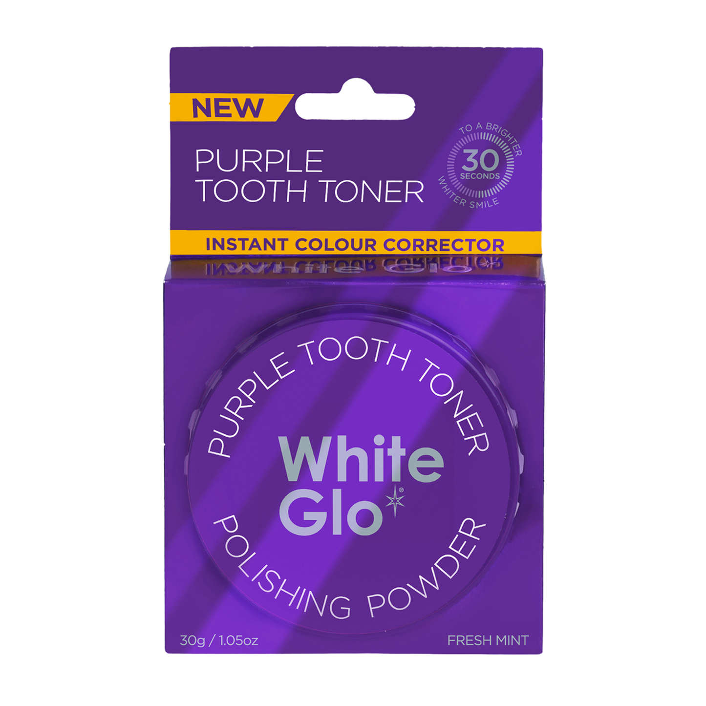 Purple Tooth Toner Polishing Powder - Fresh Mint