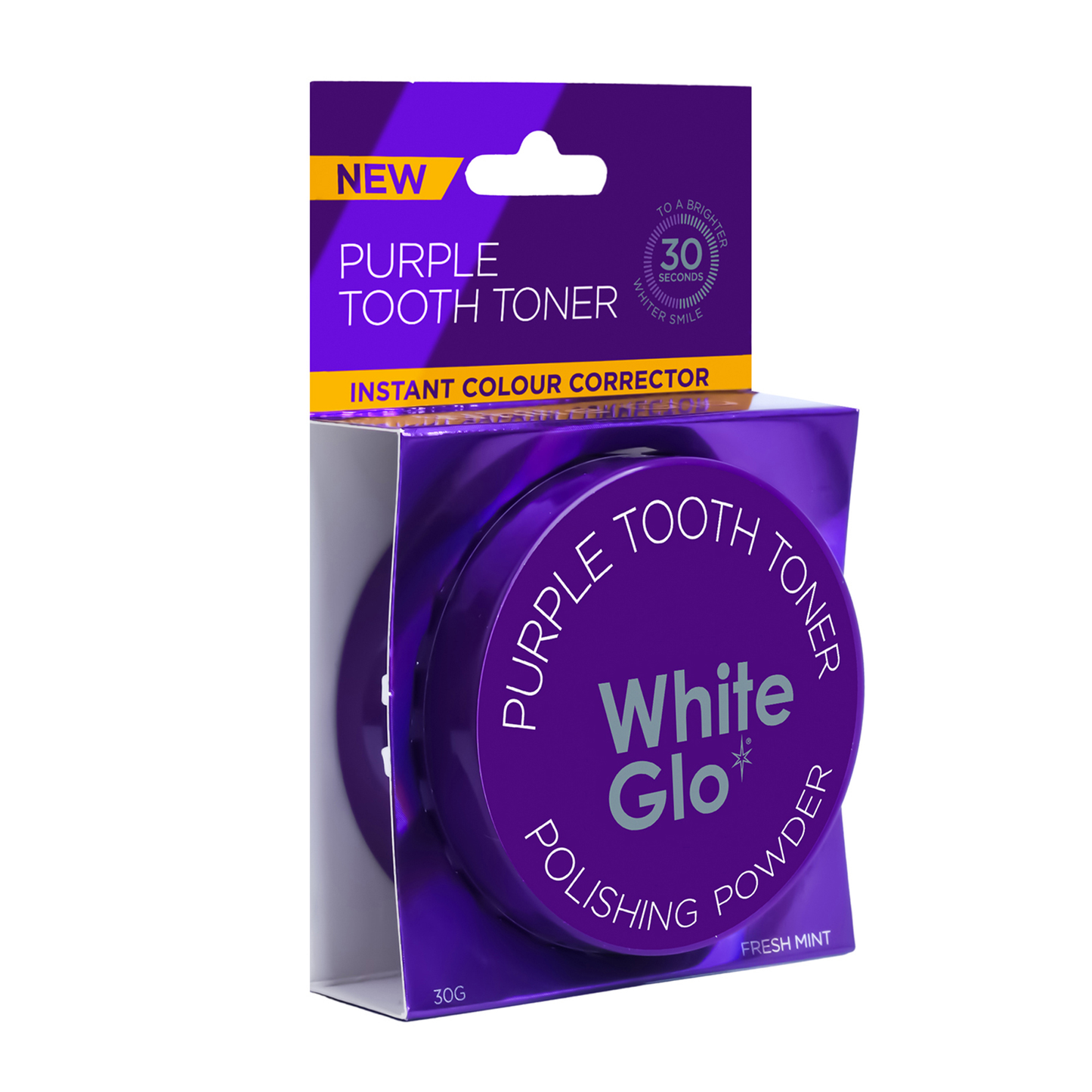 Purple Tooth Toner Polishing Powder - Fresh Mint