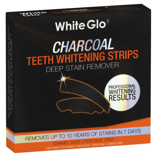 Activated Charcoal Deep Stain Remover Whitening Strips