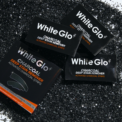 Activated Charcoal Deep Stain Remover Whitening Strips - 7 Day Treatment