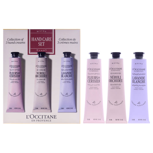 Floral Hand Cream Trio Gift Set