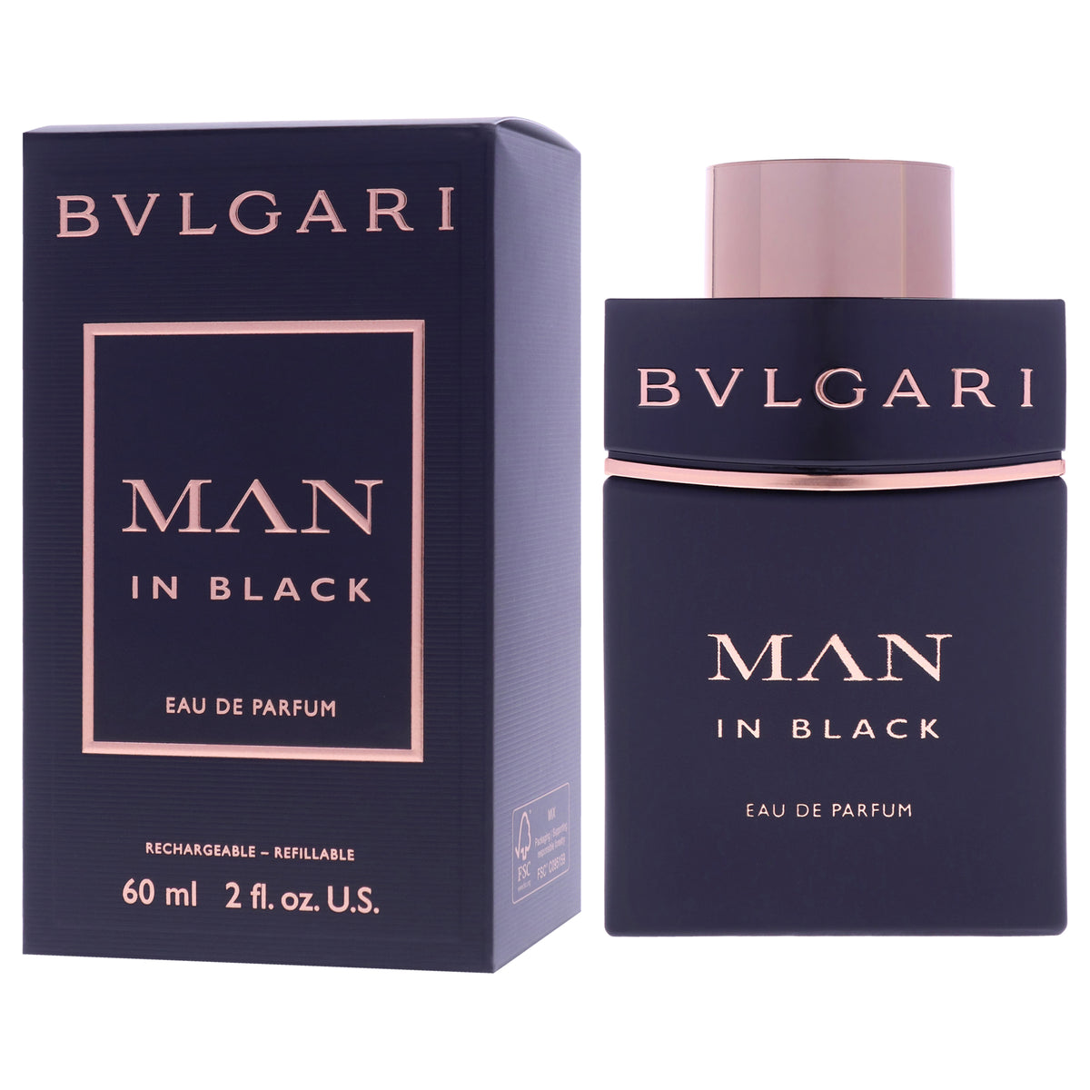 Bvlgari Man In Black EDP Spray (Refillable)