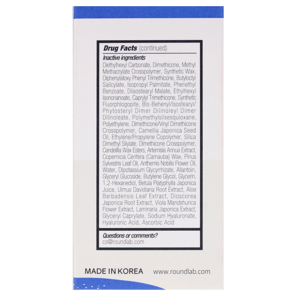 Birch Juice Moisturizing UVLock SPF 50 Plus Sun Stick
