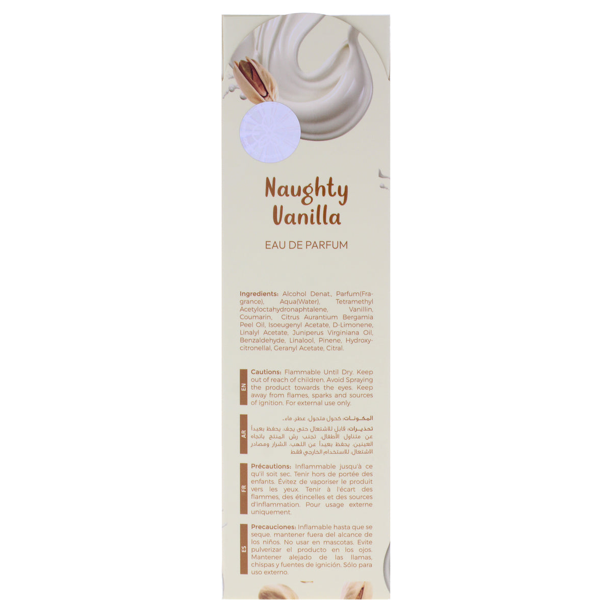 Naughty Vannilla Eau De Parfum
