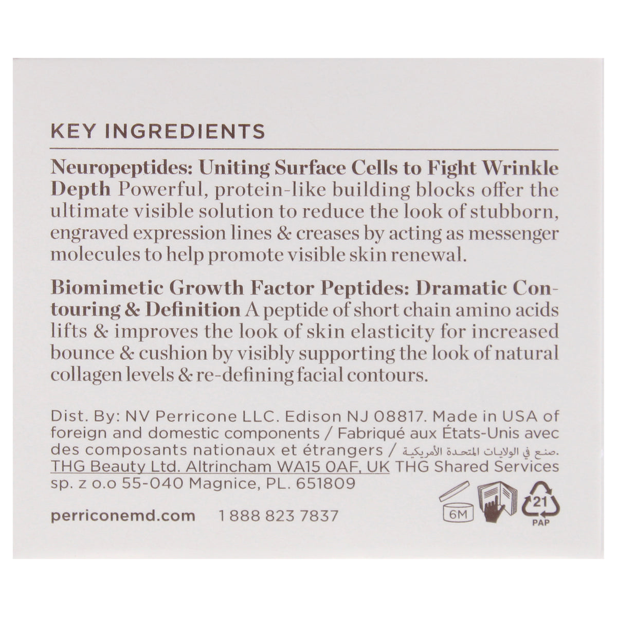 Neuropeptide Corrective Brightening Under Eye Cream