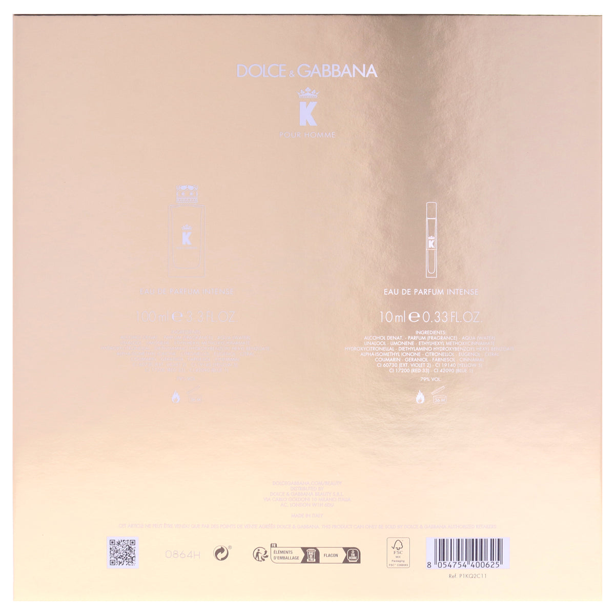 K Intense Gift Set