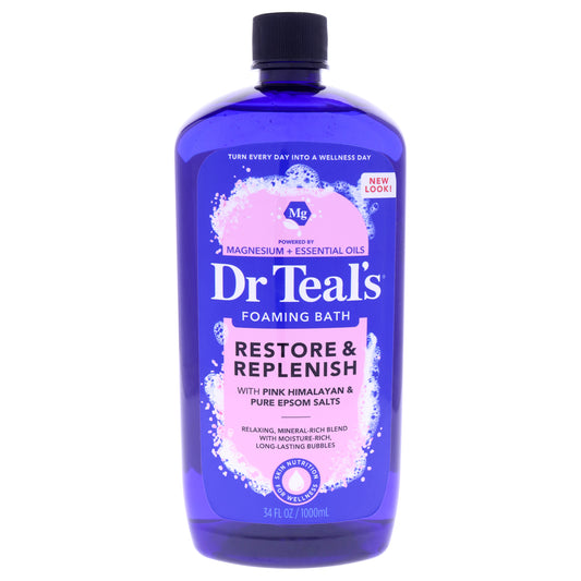 Restore and Replenish Foaming Bubble Bath