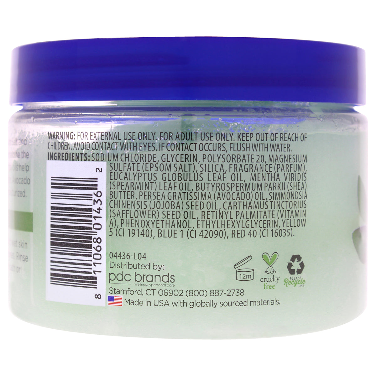 Relax and Relief Epsom Salt Body Scrub