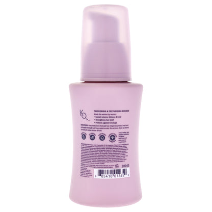 Thickening and Texturizing Hair Mousses