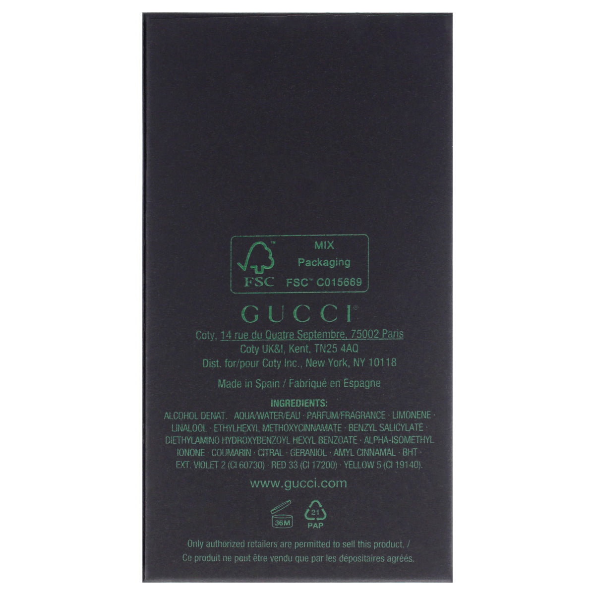 Gucci Guilty Essence Eau De Toilette