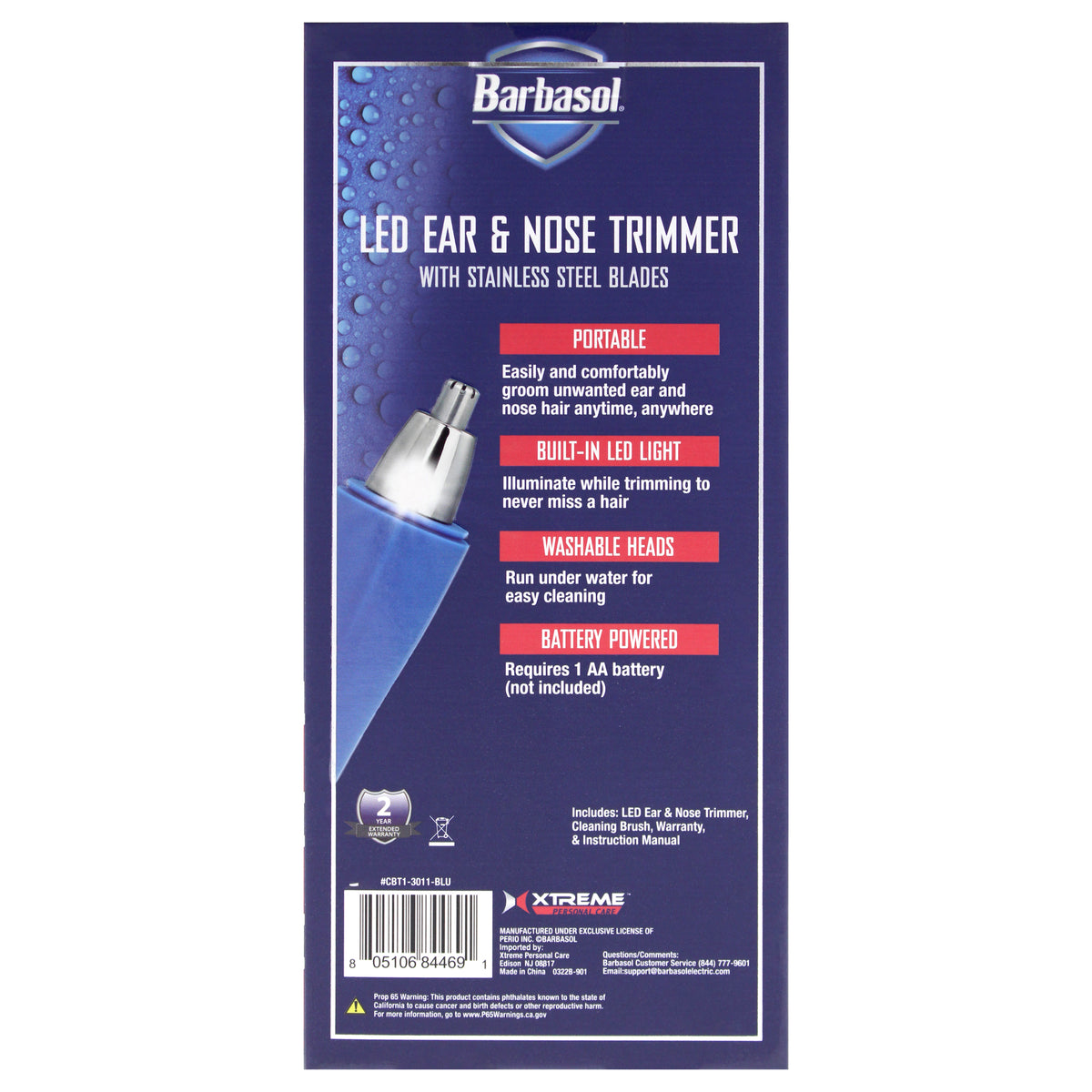 LED Ear and Nose Trimmer