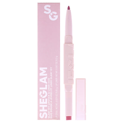 Glam 101 Lipstick and Liner Duo Makeup