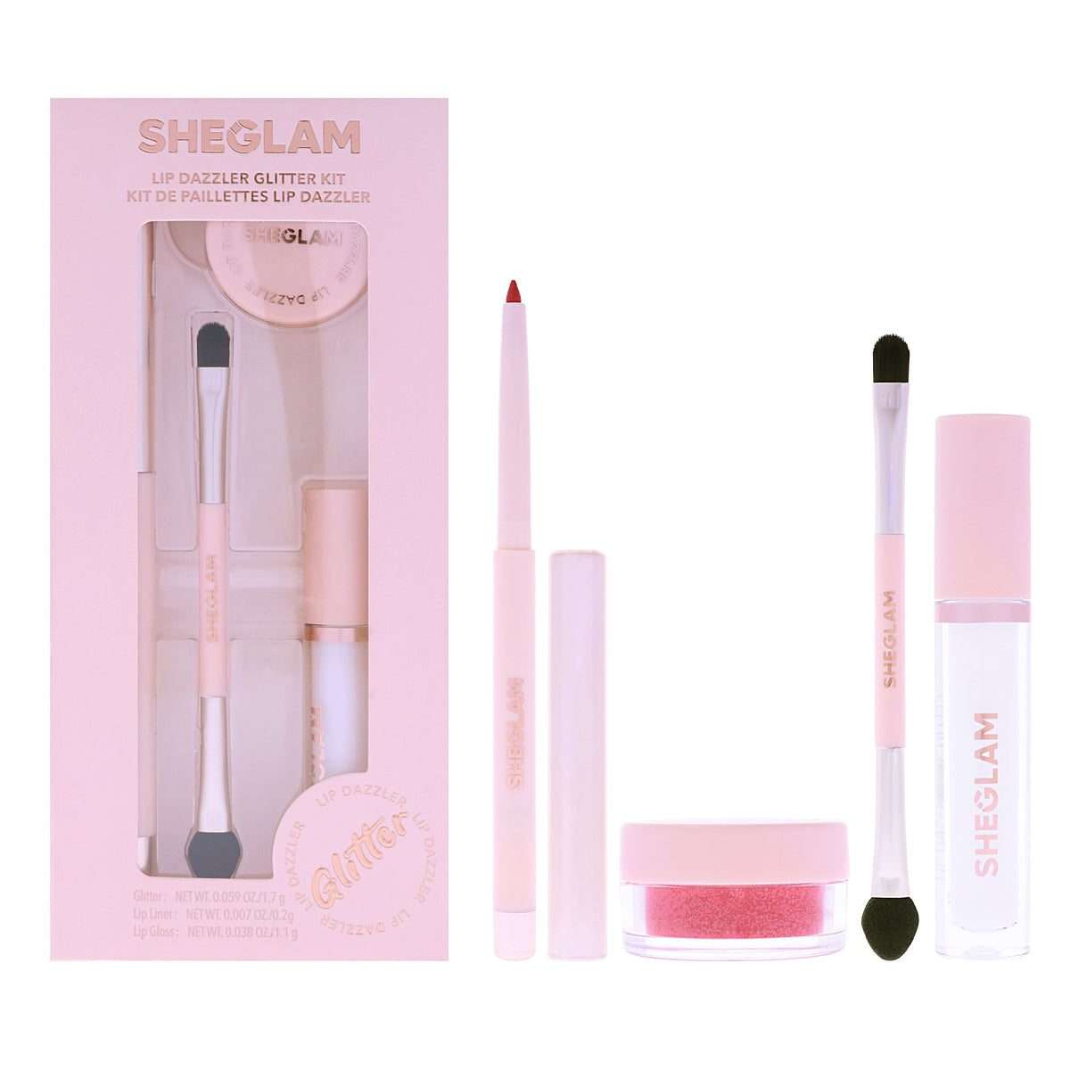 Lip Dazzler Glitter Kit Gift Set