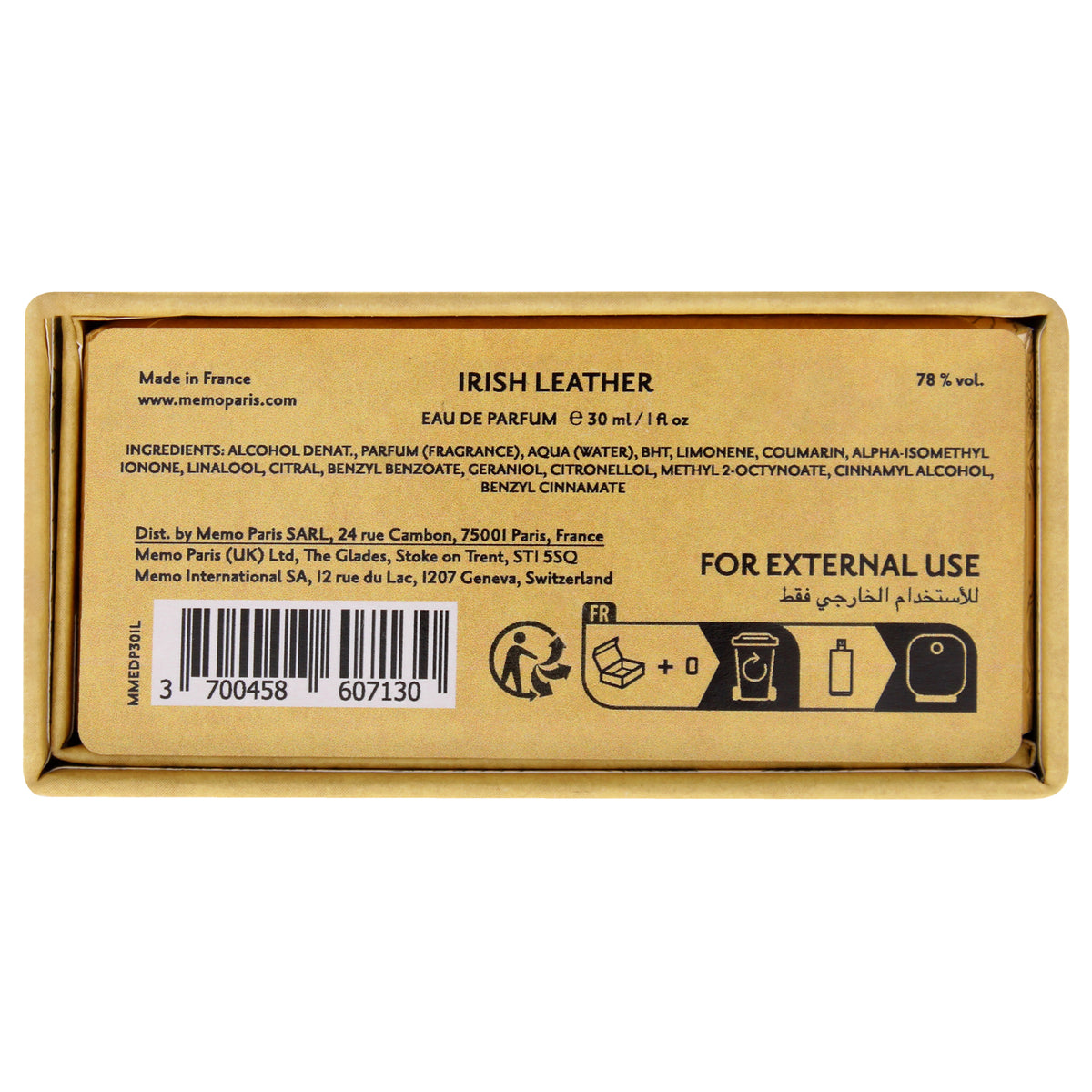 Irish Leather EDP Spray