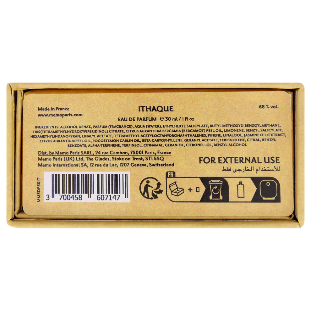 Ithaque by Memo Paris for Unisex - 1 oz EDP Spray – Style Rule US