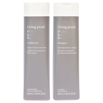 Perfect Hair Day Shampoo and Conditioner Kit by Living Proof for Unisex - 2 Pc Kit 8oz Shampoo, 8oz Conditioner