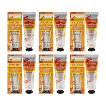 Orange Blossom and Pistachio Hand Cream by Burts Bees for Unisex - 1 oz Cream - Pack of 6