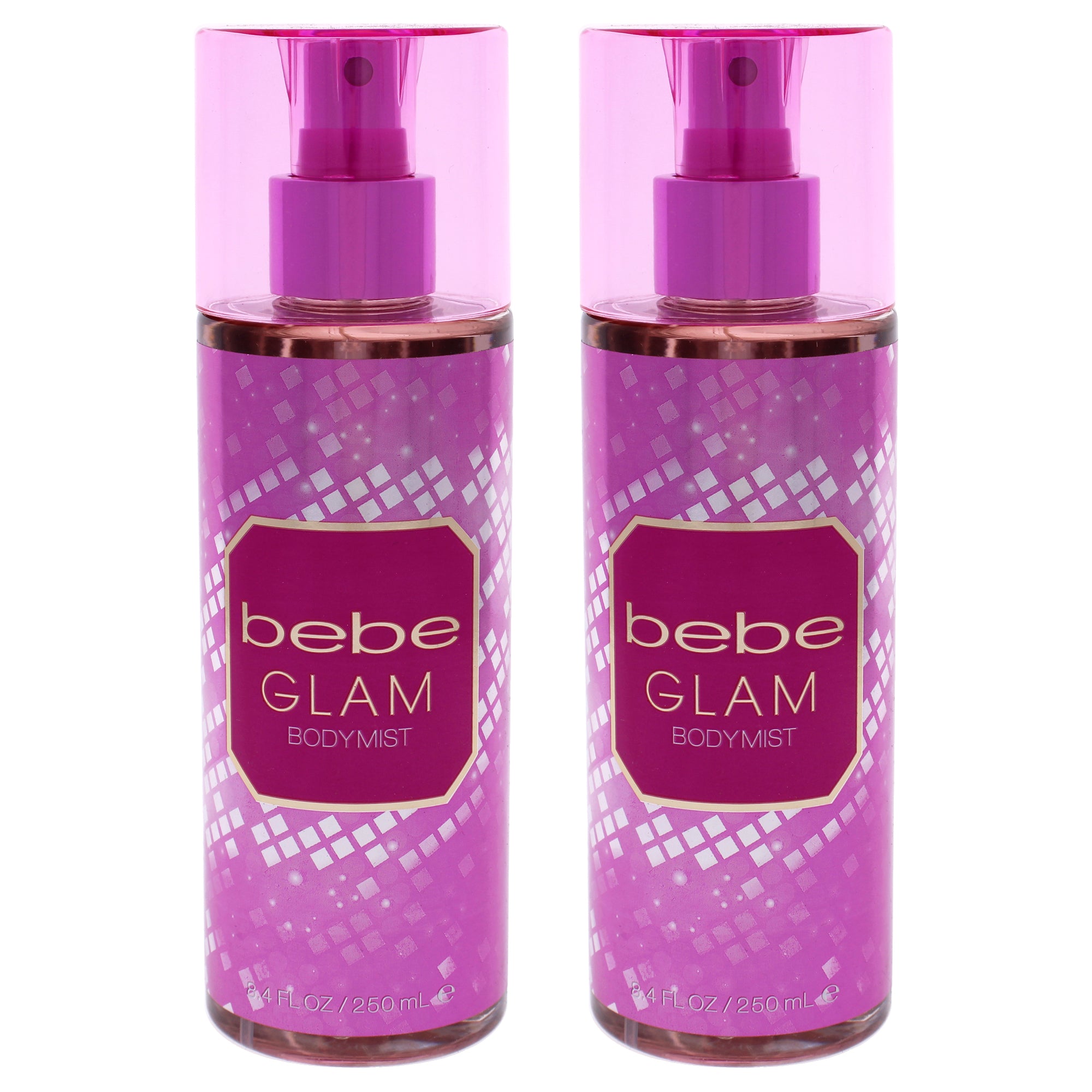 Bebe Glam by Bebe for Women - 8.4 oz Body Mist - Pack of 2