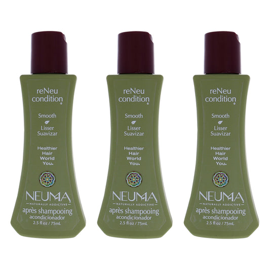 ReNeu Condition by Neuma for Unisex - 2.5 oz Conditioner - Pack of 3