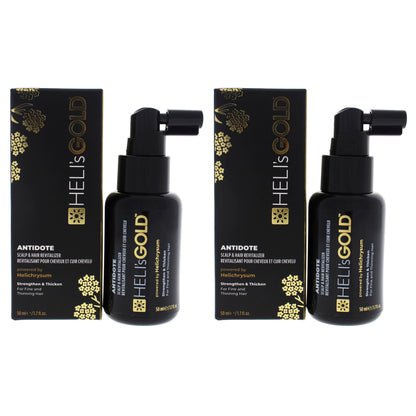 Helis Gold Antidote Scalp and Hair Revitalizer - Pack of 2