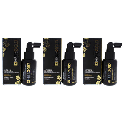 Helis Gold Antidote Scalp and Hair Revitalizer - Pack of 3