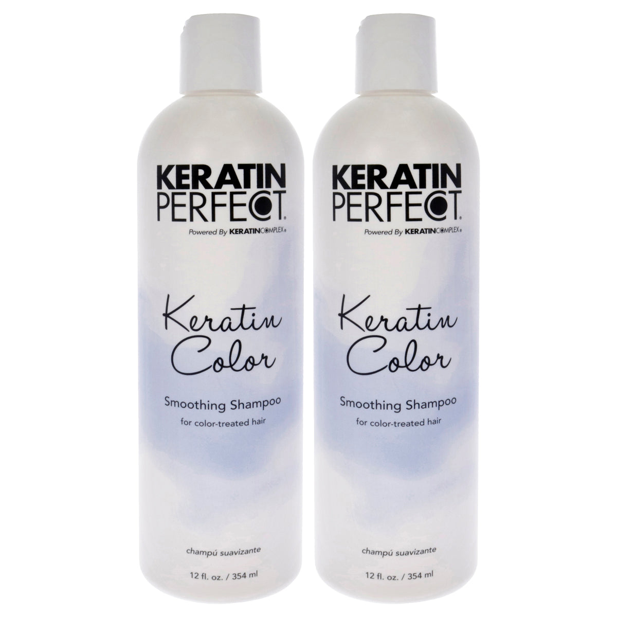 Keratin Color Shampoo by Keratin Perfect for Unisex - 12 oz Shampoo - Pack of 2
