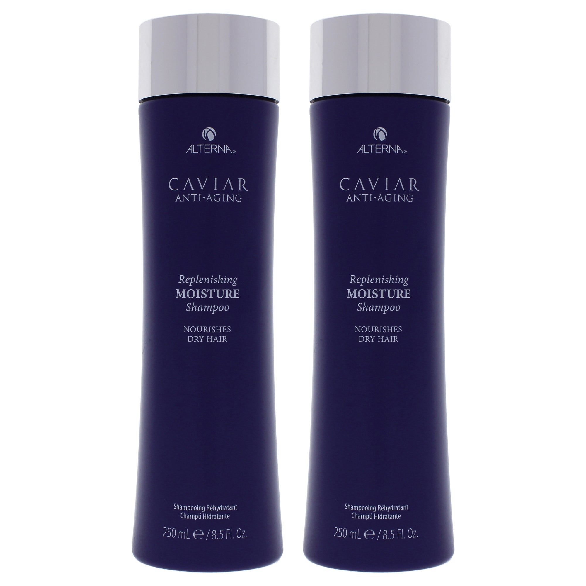 Caviar Anti Aging Replenishing Moisture Shampoo by Alterna for Unisex - 8.5 oz Shampoo - Pack of 2